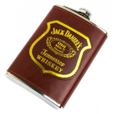 Фляга шкіряна Jack Daniels