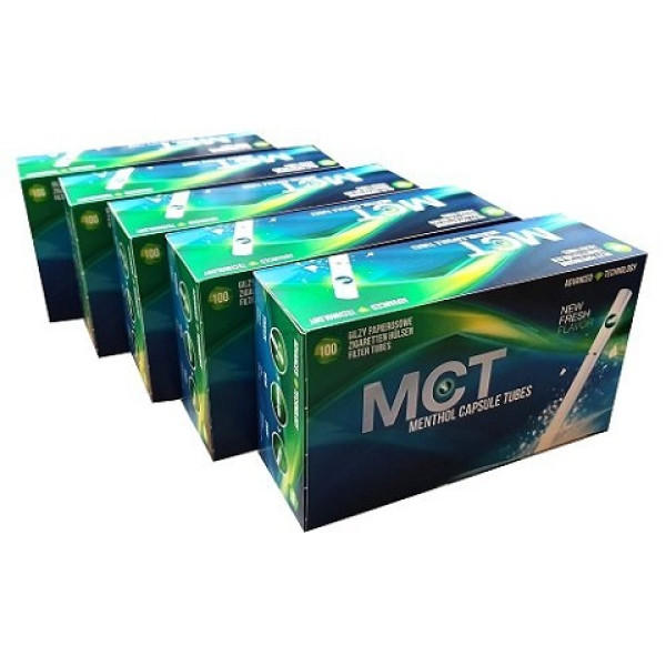 Гільзи для сигарет MCT MENTHOL із капсулою