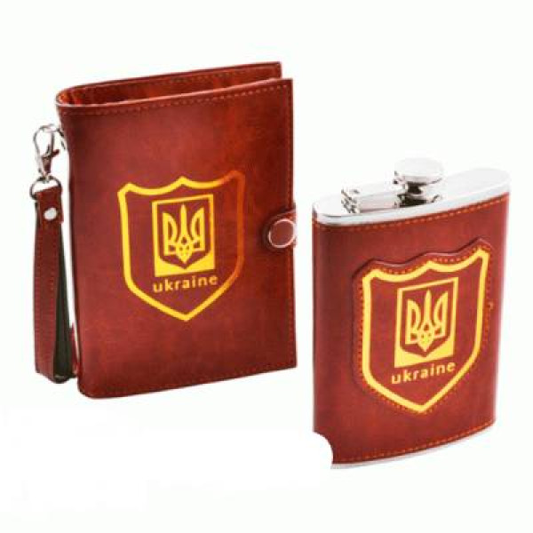 Фляга Україна (у барсетці)