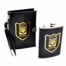 Фляга Україна (у барсетці)