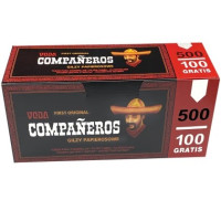 Гільзи для набивання сигарет Companeros 500 шт