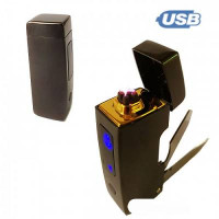 USB-запальничка імпульсна мультиніж №9