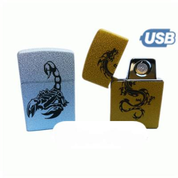 USB-запальничка двостороння скорпіон №25